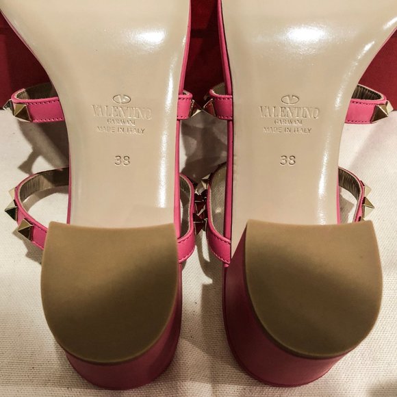 Rockstuds 60mm Leather Mule/Caged Slide Sandals - Picture 12 of 12